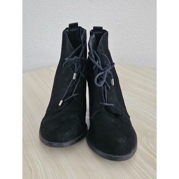 Call It Spring Women's Booties Suede Black Casual Size 7. - Picture 4 of 12